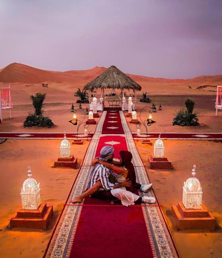 Authentic Desert Luxury Camp Merzouga Exterior foto