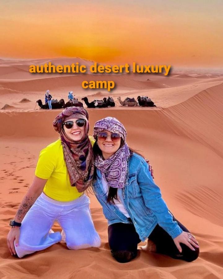 Authentic Desert Luxury Camp Merzouga Exterior foto